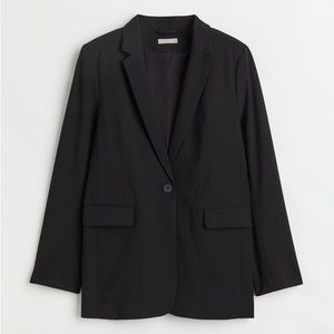 LAST DEAL!!! NWT H&M  Black Single Breasted Blazer for Women